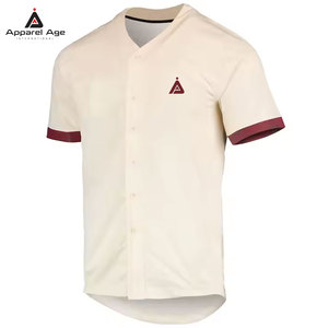 เสื้อเบสบอลราคาถูกจากโรงงาน รับออกแบบโลโก้ตามสั่ง เสื้อเบสบอลขายดีราคาส่ง - Product Image 1