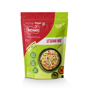 Indimix Uttapam Mix 500g Mezcla Instantánea para Uttapam - Product Image 1