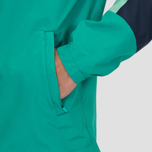 Veste coupe-vent d'hiver à capuche en jean imperméable et respirante, matelassée, avec logo frontal, faible MOQ, service OEM, haute qualité, vente chaude - Product Image 5