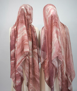 Voile en viscose léger et respirant pour femme, avec sous-bonnet assorti, couleurs personnalisables, faible MOQ – Vente en gros à chaud - Product Image 3