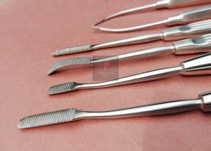 Raspador Nasal BtechEnterprises, Instrumentos Profesionales de Cirugía Plástica para Rinoplastia Nasal, Instrumentos de Cuidado ORL, Certificación CE - Product Image 2