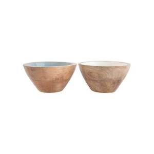 Ensemble de bols en bois naturel avec logo personnalisé, qualité alimentaire, vaisselle organique, accessoires de cuisine durables, bols en bois d'acacia en gros - Product Image 5