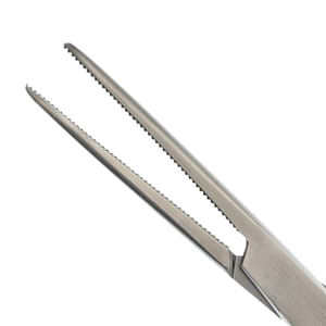 คีมหนีบหลอดเลือด Crile Hemostatic Forceps ขนาด 5.5 นิ้ว แบบตรง ทำจากเหล็กกล้าไร้สนิม สำหรับการผ่าตัด - Product Image 4