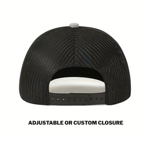 Casquette Trucker 6 Panneaux en Gros de l'Usine du Vietnam, Broderie de Logo Personnalisé, Dos en Maille, Visière Courbée Rigide, Snapback, Gorras - Product Image 5