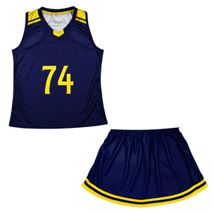 Meilleures ventes : Ensembles d'uniformes de lacrosse personnalisés, vêtements d'équipe de haute qualité pour adultes, séchage rapide, 100 % polyester, sportswear sur mesure - Product Image 1