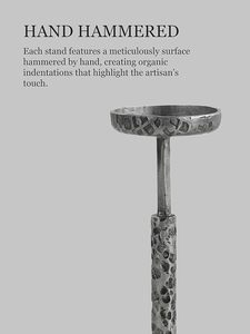 Candelabro Moderno de Metal, Elegante Portavelas para Decoración del Hogar, Centro de Mesa - Product Image 2