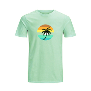 Nouveaux T-shirts de qualité supérieure Street Wear 100% coton Coupe classique Col rond Vêtements décontractés pour hommes T-shirt imprimé DTF à prix très bas - Product Image 6