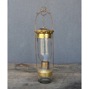 On Sale <b>Brass</b> Hexagonal <b>Lantern</b> with Etched Glass Panels for Home Decoration Durable Finish - Product Image 3