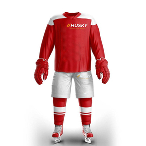 Customized Manufacturers Wholesale Ice Hockey Uniform for Adult High Quality 100% Polyester Printed Anti-Bacterial All Seasons - Product Image 1