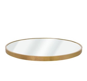 Modern Round <b>Wall</b> <b>Mirror</b> With Slim Gold Metal Frame Decorative Hanging <b>Mirror</b> <b>for</b> <b>Bathroom</b> Bedroom Living Room From REHMAN CRAFT - Product Image 4