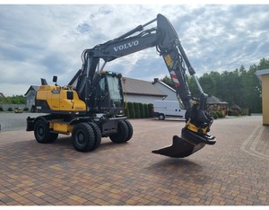 Excavadora de Ruedas Volvo EW140D de Calidad, Motor PLC, Bomba, Caja de Cambios, Capacidad de Cucharón de 4m, Alta Eficiencia Operativa, 4 Años de Garantía - Product Image 6