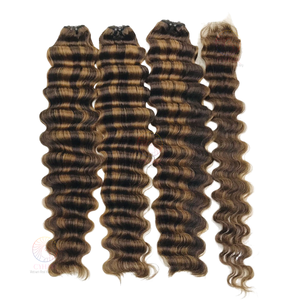 Hinny oose Ave Uman Air undles AW ietnamese Air xtension oooose ooave 8 To 32 Inches uxcury uality - Product Image 5