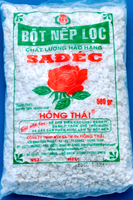 Farine de riz collant vietnamien de haute qualité, marron/blanc, 100% riz séché, sucré, glutineux, en sac, Hong Thai Sa Dec Low