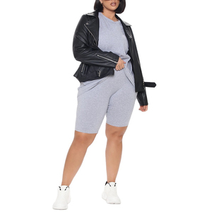 Conjunto deportivo de verano para mujer, camiseta de manga corta y pantalones cortos, conjunto de 2 piezas para mujer, atuendo de verano, camiseta para mujer - Product Image 3