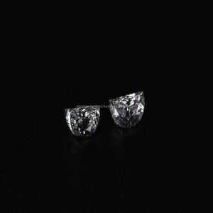 Fabricación de Joyería Personalizada al por Mayor, Diamantes Sueltos Sintéticos Cultivados en Laboratorio, Forma de Media Luna, Claridad VVS-VS, Color DEF, Excelente Calidad, CVD/HPHT - Product Image 5