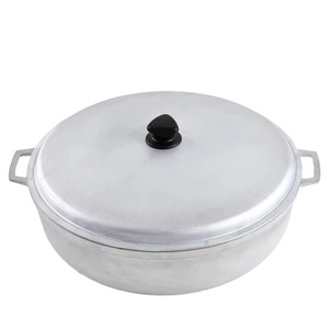 Most Selling Round Aluminum Casserole Pot With Lid Durable Minimalist Design For Gas And Induction Cooker Dishwasher Safe - Product Image 2
