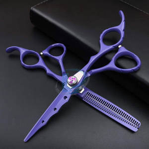 Kit de ciseaux de barbier professionnels, outils de beauté, kit de ciseaux de barbier en promotion - Product Image 2