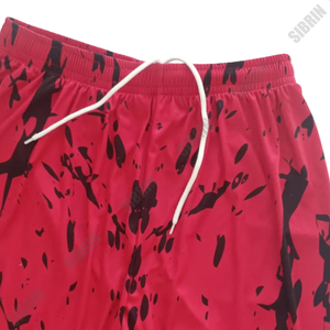 Ensemble de maillot et short de basket-ball personnalisés sublimés SIBRIN |   Grande taille |   Concevez votre propre nom et numéro d'équipe |   100% polyester - Product Image 5