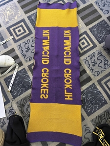 Bufandas Personalizadas con Logotipo, Bufandas de Punto al por Mayor, Bufandas Deportivas de Jacquard para Fútbol, Rugby y Otros Deportes, Bufandas Acrílicas - Product Image 3