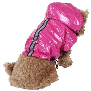 Chaqueta Impermeable Reflectante Ajustable para Mascotas, Chubasquero Reflectante Resistente a la Intemperie - Product Image 1