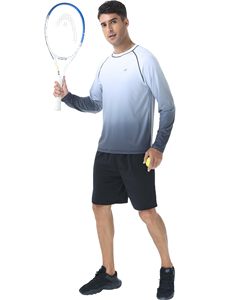 Custom Logo Long Sleeve Swim <b>Shirt</b> with UPF 50+ <b>UV</b> Sun Protection for Men's Compression <b>Shirt</b> Quick Dry Surf Swim Tops - Product Image 3