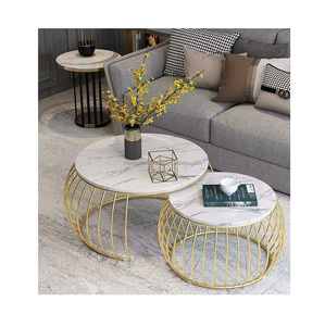 Mesa de centro de Metal rústica Vintage de estilo Industrial hecha a mano, mesa de centro Rectangular para sala de estar, decoración de oficina, diseño moderno - Product Image 1