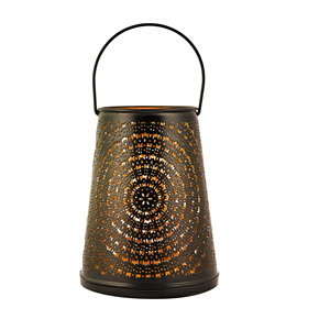Colección de eventos Decoración de oficina en casa Linterna Vela de metal T Soporte de luz Fábrica Vela colgante Linterna a costo mayorista - Product Image 1