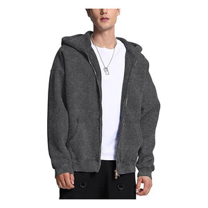 Hoodie vintage en coton pour l'hiver, best-seller, broderie personnalisée, teinture unie, haute qualité, unisexe, polaire brossé doux - Product Image 1