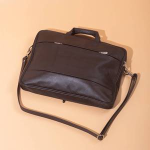 New 2026 Genuine Leather Laptop Briefcase Bag in Stock Wholesale High Quality Printing Leather Laptop Bags at <b>Cheap</b> Price - Product Image 2