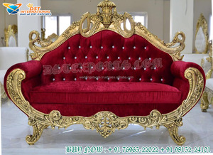 Royal อิตาเลี่ยนสไตล์ไม้เลานจ์ Settee/Chaise หรูหราสไตล์ฝรั่งเศสแกะสลัก Chaise เลานจ์ไม้สักแบบดั้งเดิมหัตถกรรมไม้ Chaise - Product Image 4