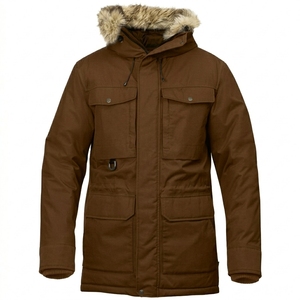 Wax Cotton Hooded Fashion <b>Jacket</b> Casual Outdoor Windproof Warm Durable <b>Lightweight</b> Comfortable <b>Mens</b> Womens Outerwear Front Logo - Product Image 1