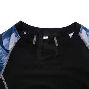 เสื้อแรชการ์ดแขนยาวสำหรับผู้ชายเสื้อแรชแบบเรียบง่ายออกแบบตามต้องการ - Product Image 4