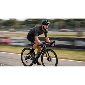 Maillot de cyclisme d'été confortable pour homme Sjsports, manches courtes, respirant, imprimé par sublimation, pour VTT et vélo de route, 100 % polyester - Product Image 4