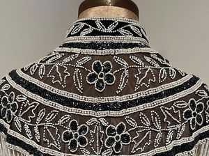 Sexy Belly Dance Sequin Tassel Party Bra <b>Top</b> Women Dance Performance Bead Rhinestone Fringe Crop <b>Top</b> <b>Festival</b> Clubwear Polyester - Product Image 4