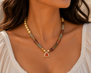 <b>Statement</b> Geometric Pendant <b>Necklace</b> For Special Occasion For women - Product Image 5