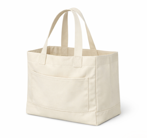 COTTON FIELD Custom Color Size Heavy Duty High Quality Blank Cotton <b>Canvas</b> <b>Tote</b> Bags Printed Logo Zipper Closure Shoulder Length - Product Image 1