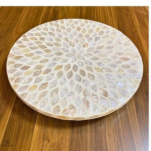 Plateau rotatif multifonctionnel et réglable ILAHI MOP à double niveau, non pliable, pour rangement d'épices, léger - Product Image 1