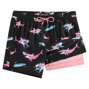 Shorts de Baño Sublimados con Logotipo Personalizado, Shorts de Playa Ligeros de Poliéster, Fabricante Premium - Product Image 2