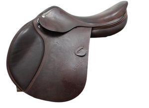 Selle de dressage anglaise professionnelle en cuir, équipement équestre haut de gamme pour l'entraînement et la compétition, vente en gros sur mesure - Product Image 1