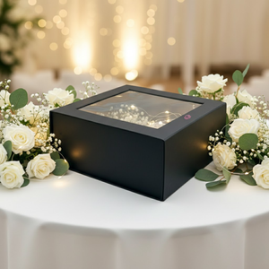 Customized Logo Luxury Paperboard Trapezoid Rigid <b>Box</b> Magnetic Closure | Matt Lamination Embossing Reusable Handmade Portable - Product Image 1