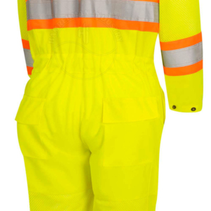 Combinaisons de travail haute visibilité réfléchissantes, vêtements de sécurité imperméables, salopettes avec bande réfléchissante pour les travailleurs industriels - Product Image 3