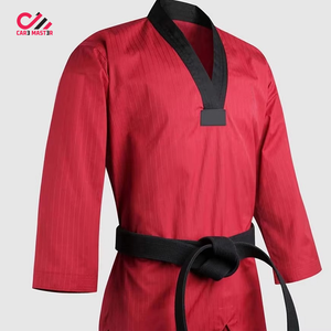 Uniforme de Artes Marciales, Karate y Taekwondo, Ligero, de Algodón, Unisex, para Estudiantes, con Cordón Elástico, Servicio OEM, para Niños y Adultos - Product Image 3
