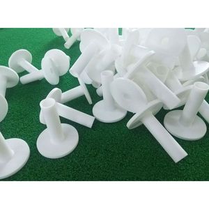 เสื่อกอล์ฟสีขาวหลายขนาดพร้อมทีพิเศษ อุปกรณ์กอล์ฟระดับพรีเมียม - Product Image 1