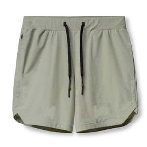 Prix d'usine – Nouveauté été – Short décontracté pour homme, couleur unie, style urbain, avec poches, logo personnalisé, 100 % coton - Product Image 4