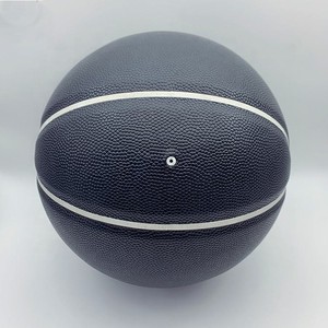 Balón de Baloncesto de Cuero PU Blanco y Negro, para Interior y Exterior, Talla 7, Talla 6, Talla 5, Marca Personalizada, Balones de Baloncesto de Goma Duraderos, Balón de Entrenamiento - Product Image 6