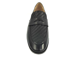 Zapatos de Vestir Negros Transpirables con Punta Redonda y Deslizamiento Fácil para Hombre, Suela de Goma Acolchada, Estilo de Oficina para Todas las Temporadas - Product Image 5