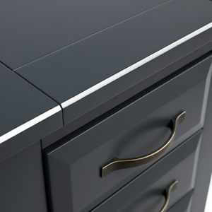 Mesa de Centro Moderna con 3 Cajones, Madera de Caucho y MDF, Muebles para Sala de Estar, Diseño Moderno para Espacios Modernos - Product Image 6