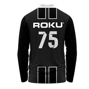 ผ้าเจอร์ซีย์สำหรับผู้ชายและผู้หญิงเสื้อโปโลพิมพ์ซับลิเมชันตามสั่ง - Product Image 2