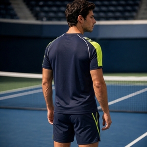 Shorts de tennis et de badminton unisexes pour adultes en polyester respirant, confortables, personnalisables pour équipes, par sublimation, vente en gros, nouvelle arrivée - Product Image 2