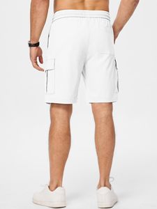 Tela ligera para uso en verano y actividades al aire libre Pantalones cortos deportivos para hombre Tela transpirable para gimnasio, fitness y correr - Product Image 2